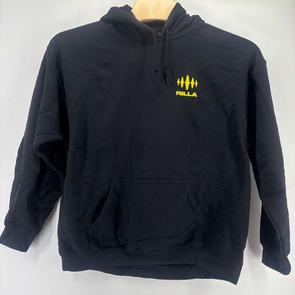 Gildan Rilla Hoodie Mens XL Black Sales Is A Sport Graphic Sweatshirt Pullover